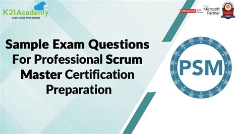 scrum master sample exam free